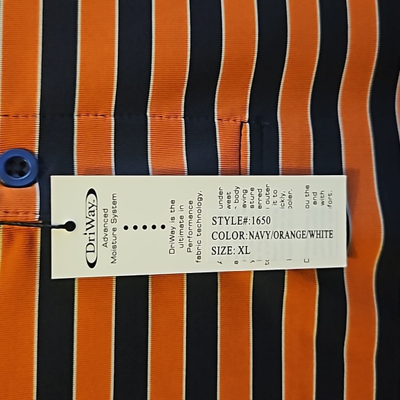 DriWay mens polo style golf shirt Mercedes Benz logo size XL - Picture 4 of 7